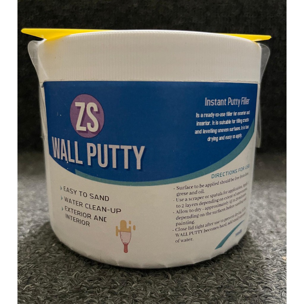 ZS EXTERIOR WALL PUTTY PATCH UP HOLE CRACK 500gram