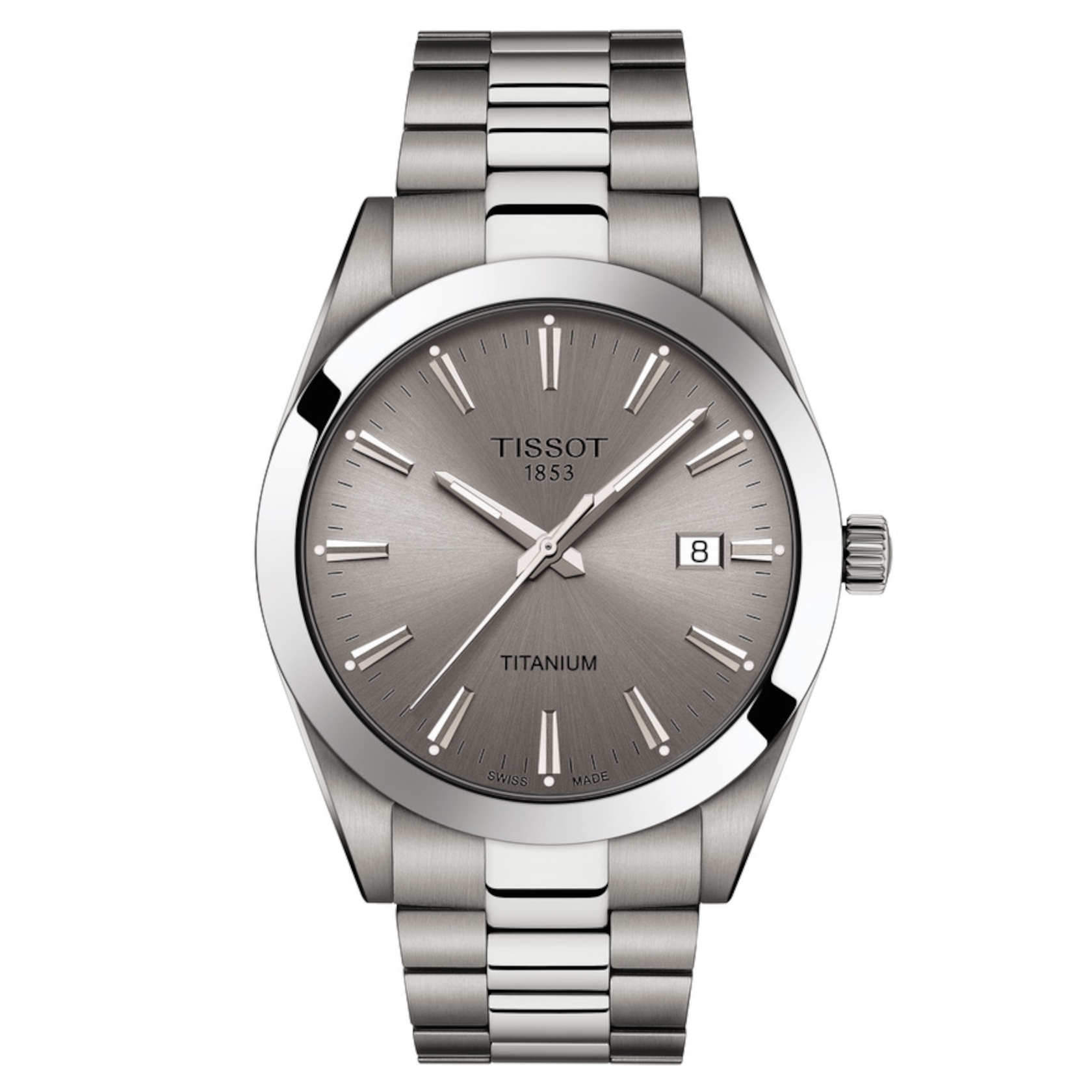 Tissot Gentleman Titanium Watch (T1274104408100)